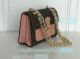 Grade Copy L---V All Steel Chain Pink&Brown Genuine Leather Shoulder Bag (3)_th.jpg